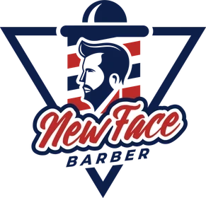 New Face Barber logo, an Efficient Marketing client